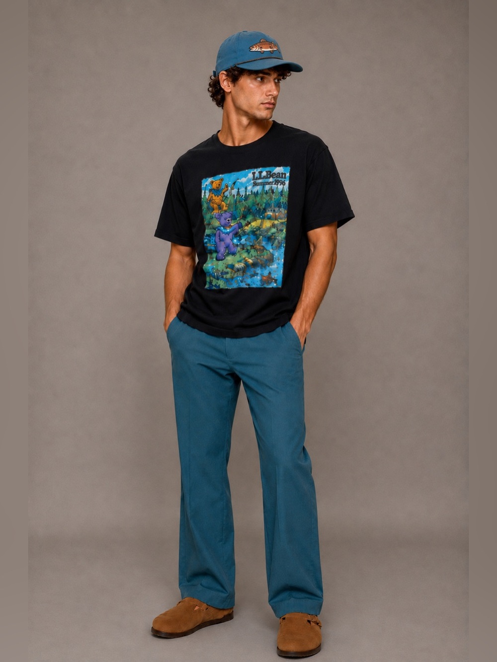 Green Men’s Western Bootcut pants 36x30